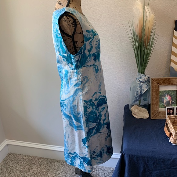 Anthropologie Maeve Marble Waters Dress - Picture 8 of 13